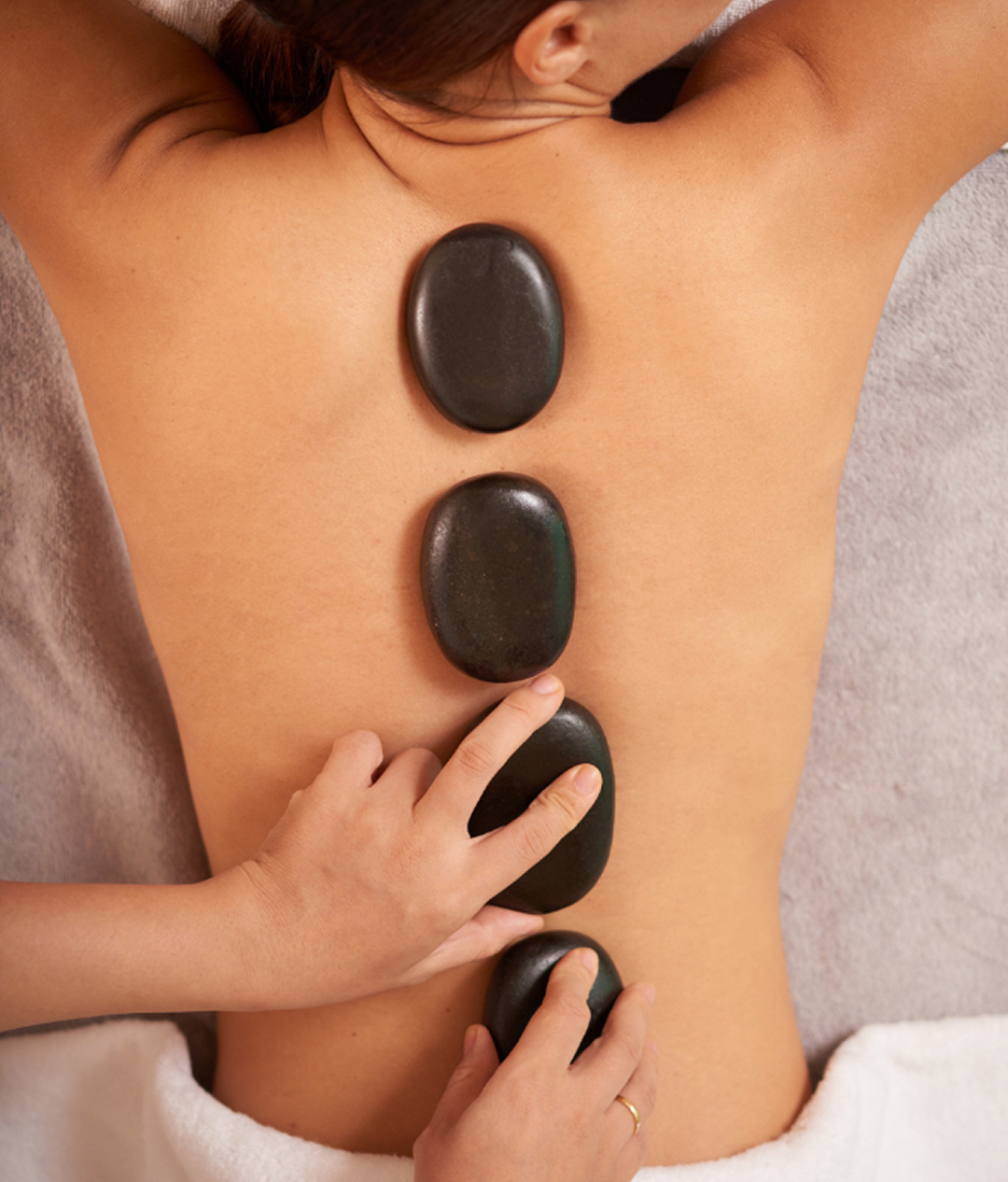 Hot Stone Back Massage